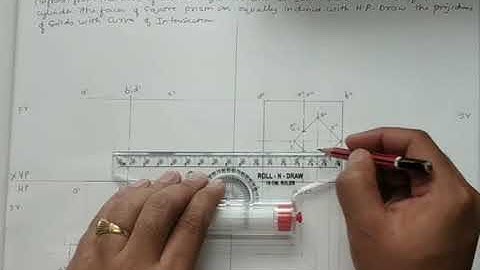 Intersection of Cylinder with Square prism with axis offset