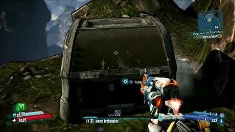 Borderlands 2 All Message in a Bottle Treasure Chests