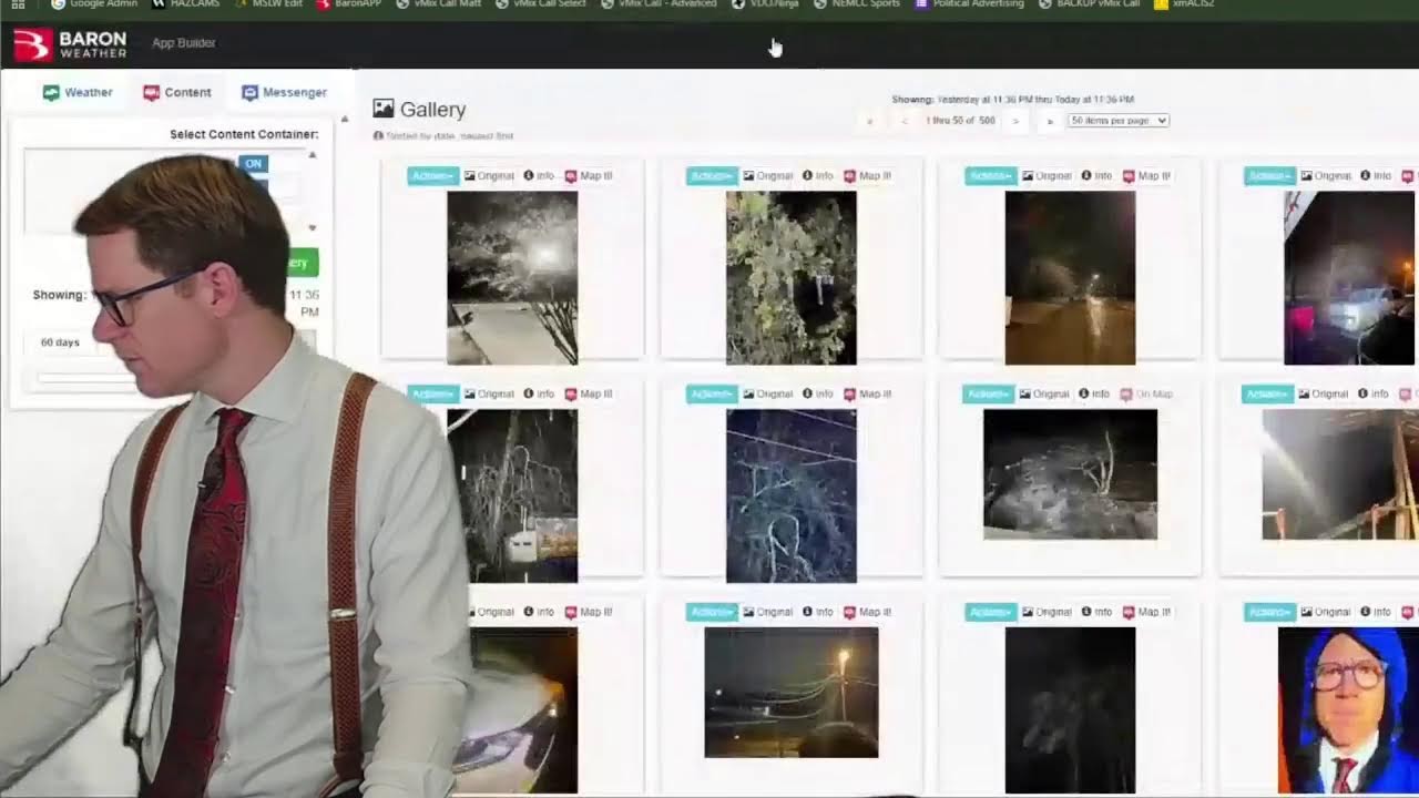 Winter Storm Update From Mississippi Live - YouTube