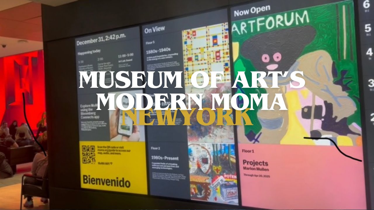 MUSEUM OF ART’S MODERN MOMA IN NEW YORK CITY 🇺🇸 - YouTube