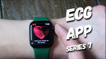 How to use the ECG feature on Apple Watch Series 7