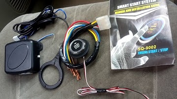 How to install push to start stop button kit in hindi language in any car it is very simple and easy