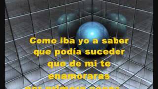 Video thumbnail of "DEJA DE LLORAR POR MI - KARAOKE - MANOLO GALVAN - PSEUDO VIDEO"