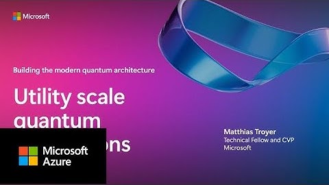 Building the Modern Quantum Architecture: Lecture 1 — Utility-Scale Quantum Applications
