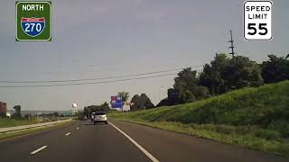 20180729 #4 Interstate 270 Northbound #4 & US 15 Northbound #2