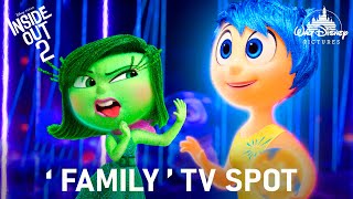 Inside Out 2 | New TV Spot | "Family" | inside out 2 trailer