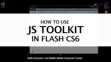 How to Use JS Toolkit in Flash CS6?