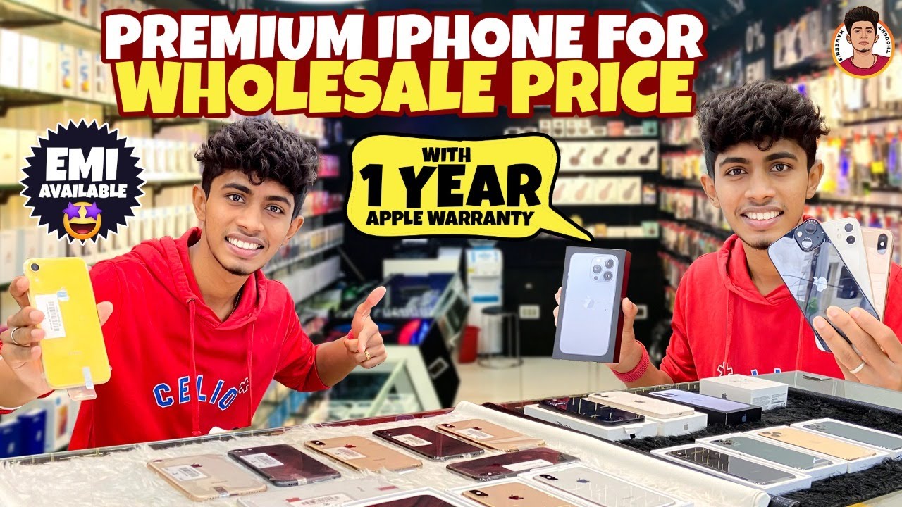 Premium Iphone for Wholesale price | With 1 Year Apple Warranty | EMI