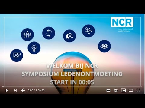 NCR Symposium Ledenontmoeting - 1 oktober 2020
