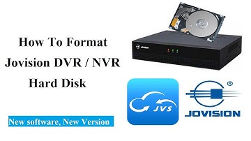 How To Format Hard Disk In Jovision 6 Channel DVR / NVR