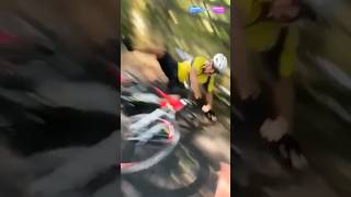 Slippery Road Surprise! 😱🚴#viralvideo #epicfail #unexpected #failcompilation #failvideo