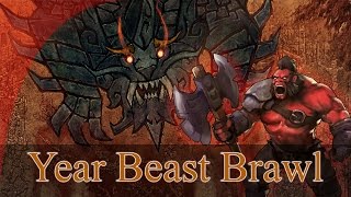 [DOTA2] Year Beast Brawl - New Bloom Festival 2015 [Axe][60 fps]