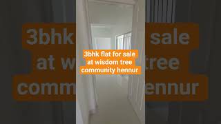 spacious and serene at wisdom tree community hennur k narayanpura kothanur bangalore cont-9986108343