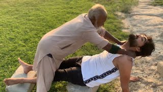 Asmr Full Body Magic Massage By Pakistani Old Massager Head Back Neck Leg 