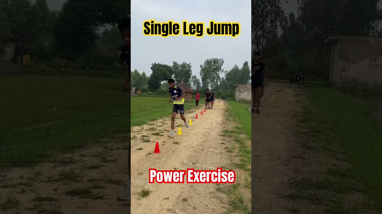Single Leg Jump  || Power Exercise || 