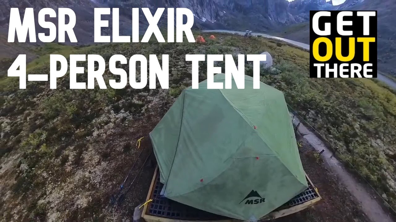 【power8s】MSR ELIXIR 4 MSR - Elixir™ 4 Backpacking Tent (2025) – Geartrade