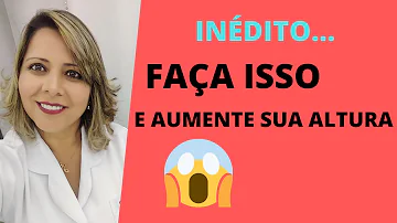 Como ganhar 3 cm de altura?