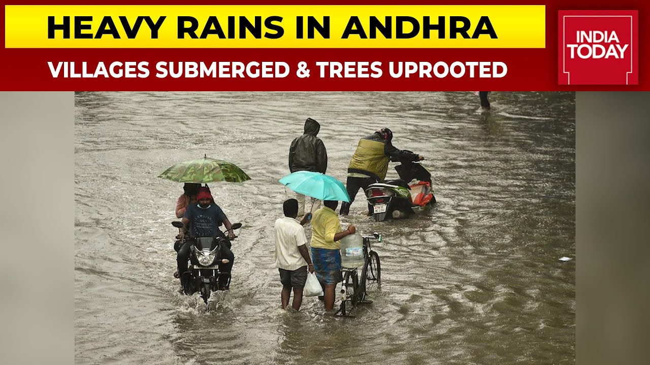 Heavy Rains Continue To Wreak Havoc As Death Toll Reaches 17 In Andhra ...