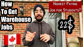 How To Get Warehouse Jobs in Canada