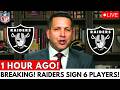 IT'S OFFICIAL! RAIDERS CONFIRM SIGNING OF 6 STAR PLAYERS! SEE WHO THEY ARE! RAIDERS NEWS