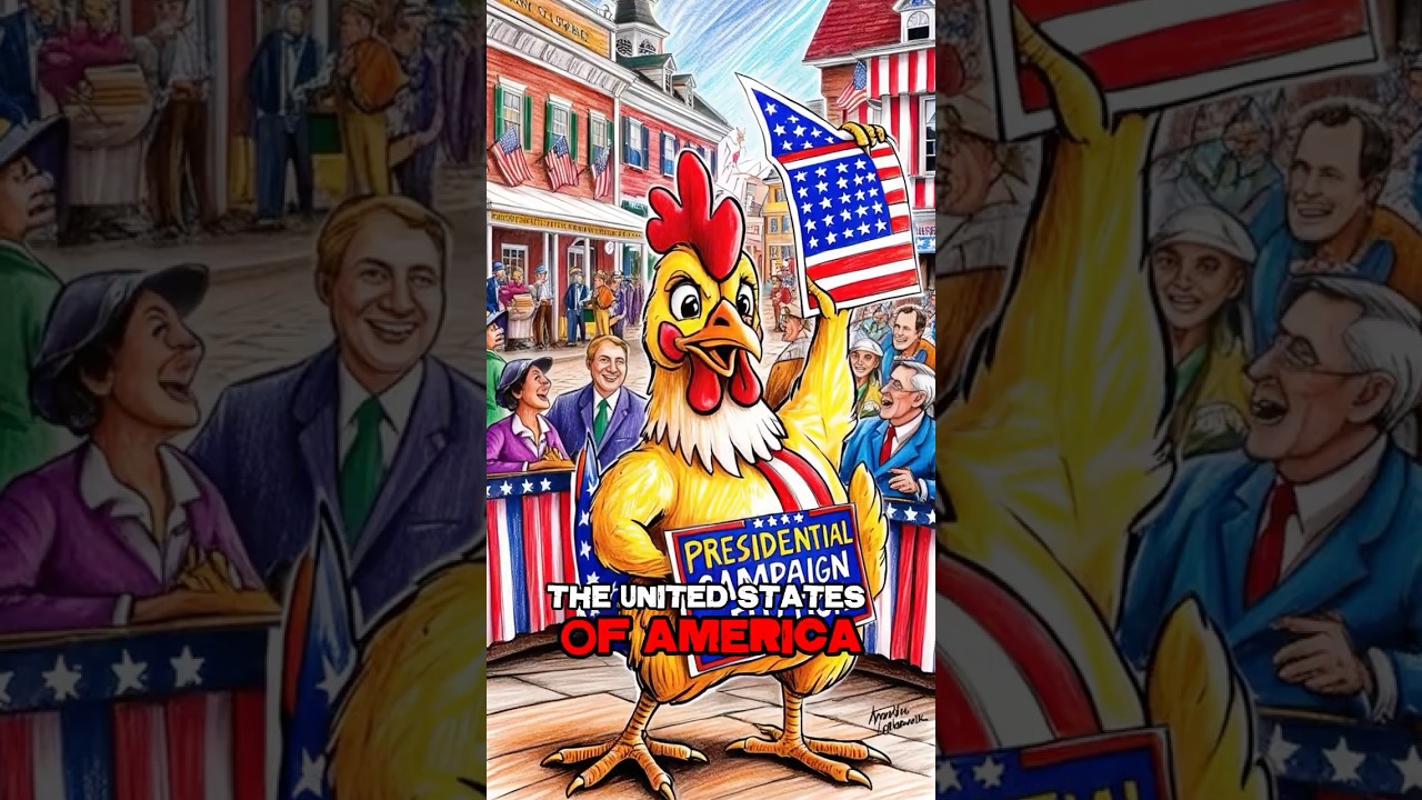 “The Chicken Who Became Mayor: A True Absurd Story!” 🐔🇺🇸 