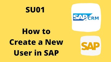 SU01: How to Create a New User in SAP