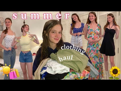 try on haul summer clothing ☀️