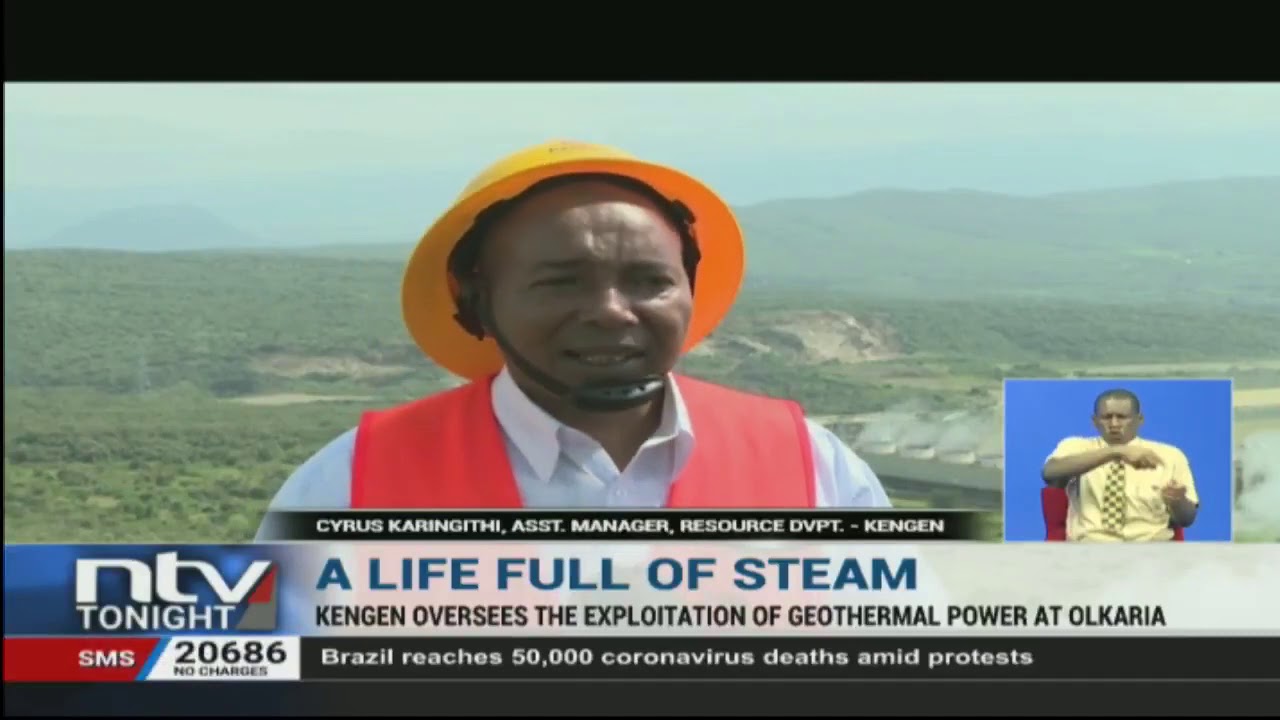 KenGen oversees exploitation of Geothermal power at Olkaria