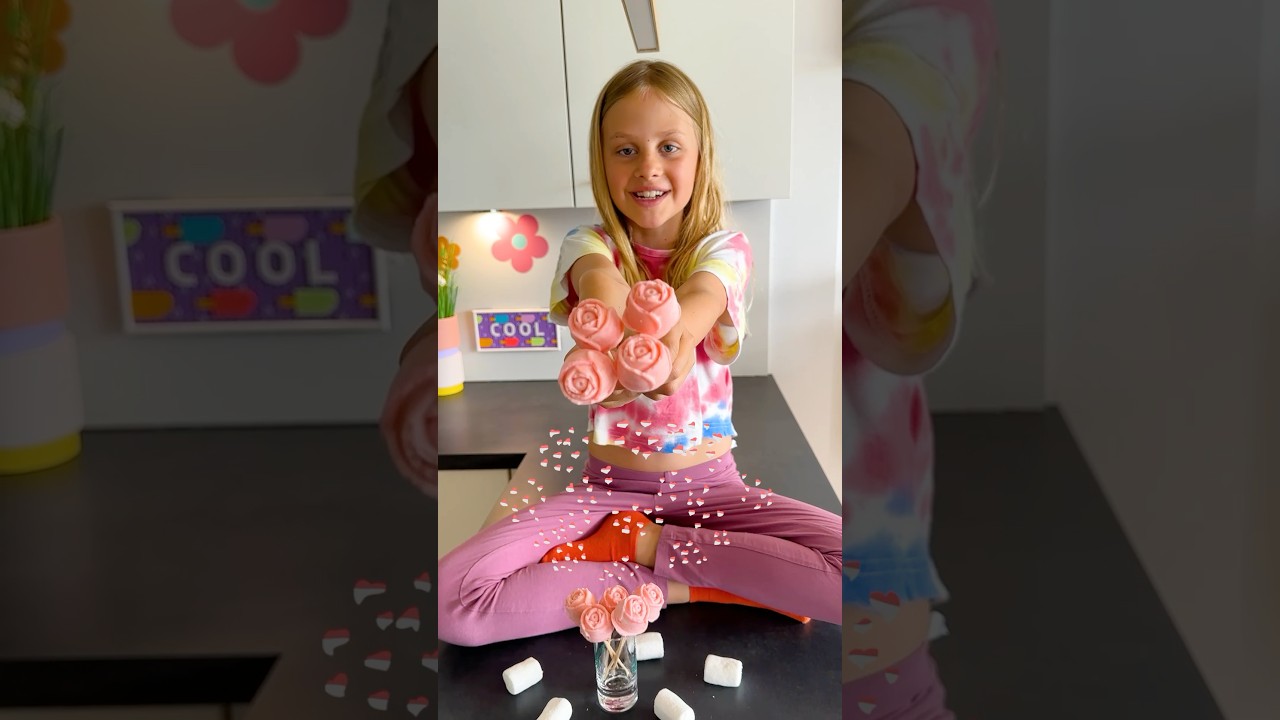 🌹Marshmallow Rosen selbstgemacht🌹 