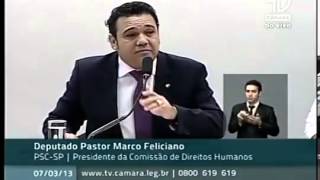 Eleição para Presidência da Comissão de Direitos Humanos - Pastor Marco Feliciano