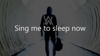 Alan Walker - Send Me To Sleep Lyrics Video