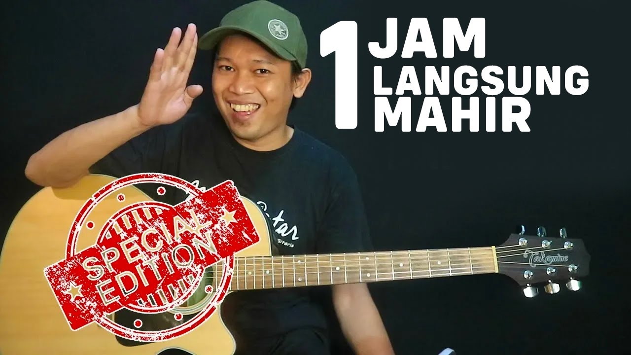 BELAJAR GITAR UNTUK PEMULA SAMPAI BISA DI JAMIN 🎸