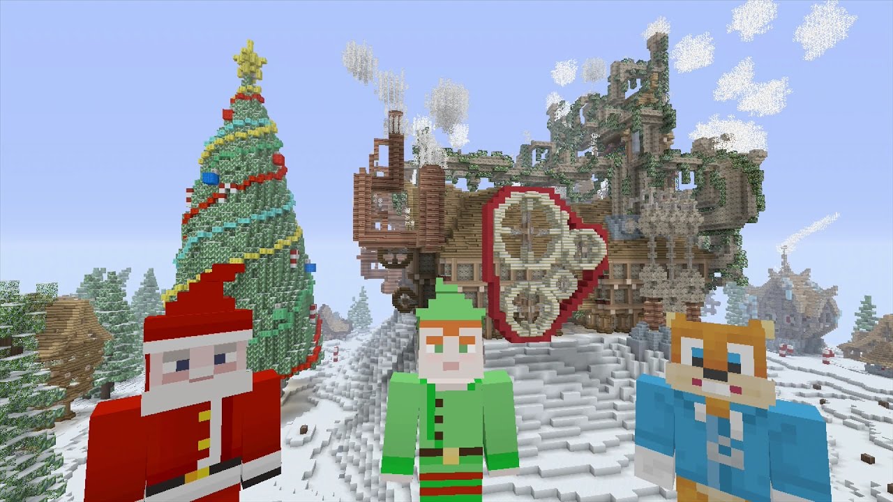 Minecraft Xbox - Hunger Games - Santas Workshop - YouTube
