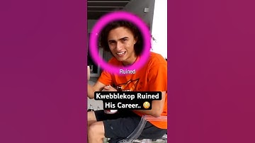 This Is How Kwebbelkop Ruined His Career.. 😳 #shorts #kwebbelkop