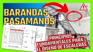 Diseño de Barandas y Pasamanos - Cálculo de Escaleras Metálicas