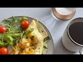 Омлет БЕЗ молока с сырной хрустящей корочкой🍳 ПП завтрак и ужин| Я худею!