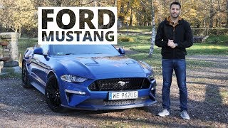Ford Mustang GT 2018 - nie obudzi sąsiada... o ile ten zaśnie z zazdrości Ford Mustang GT 2018 - nie obudzi sąsiada... o ile ten zaśnie z zazdrości