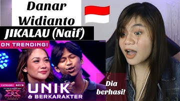 DANAR WIDIANTO - JIKALAU (Naif) - X Factor Indonesia 2021 I FILIPINA REACTION