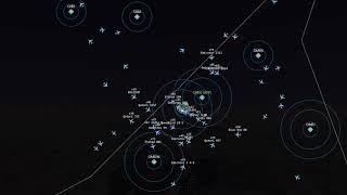 Infinite Flight Global 6 Hour Traffic-Flow Timelapse At Dubai Friday Night Flight