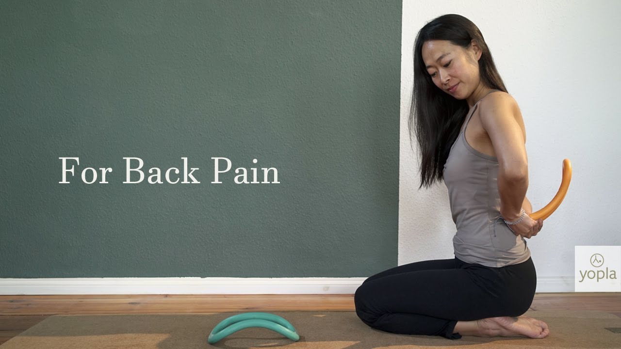 Back Pain Massage and Streching with Zen-Ring 