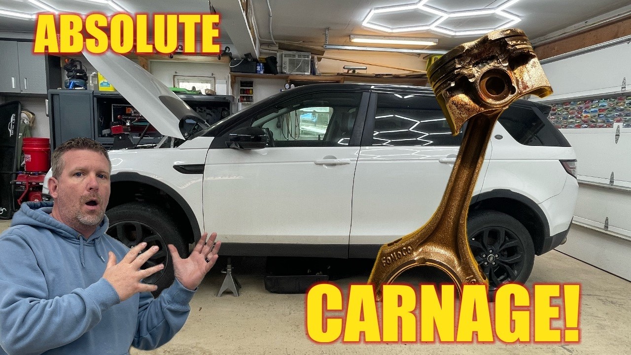 You'll Never Believe What We Found In Our Land Rover Engine! Total Carnage!