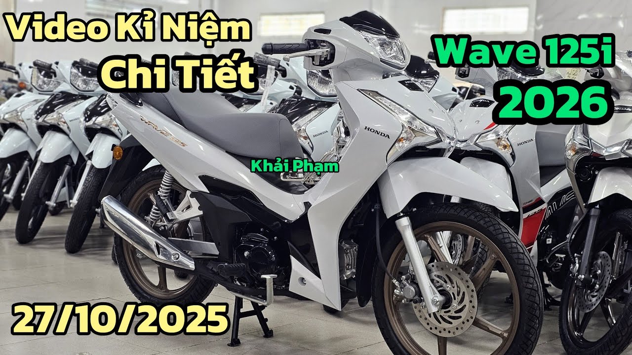 WAVE 125i 2026 Smarkey ship TP Cần Thơ ngày 27/10 tại CH Mai Duyên. Khải Phạm #wave #125 #2026 #ship