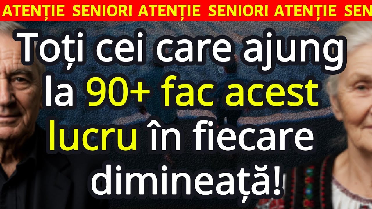 ❗5 Obiceiuri de Dimineață care Arată că poți Ajunge la 90 de Ani – Nr. 4 Durează doar 30 de Secunde!