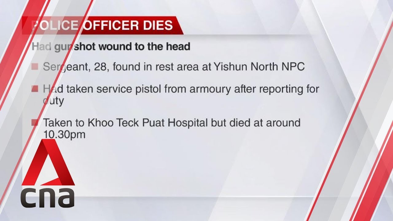 Police officer dies with gunshot wound to head at Yishun police post