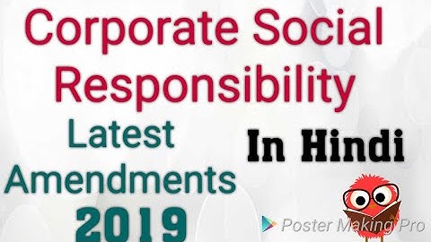 Corporate Social Responsibility (in Hindi)