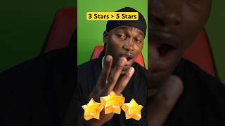 3 Stars turn out better than 5 Stars! #shorts #football
