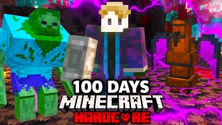 I Survived 100 Days as a SHAMAN in Minecraft Hardcore!