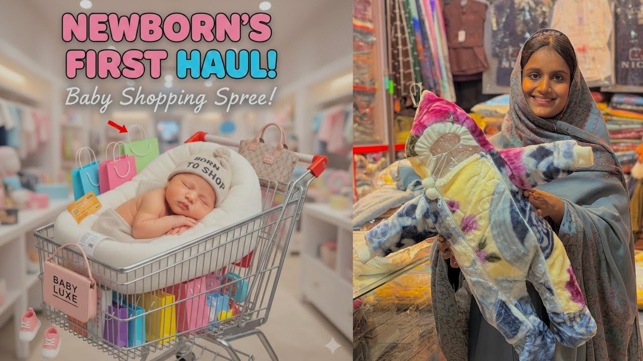 My New Born Baby Shopping Done 👶|| MashAllah 