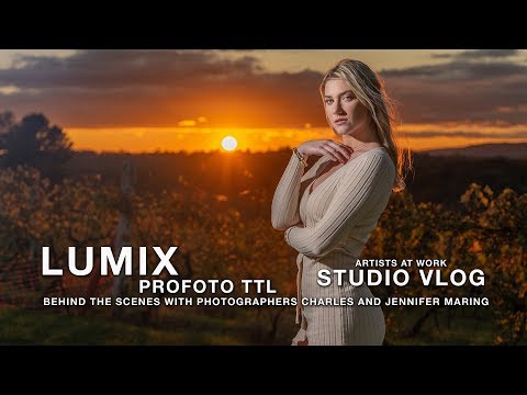 Lumix S1R Profoto TTL BTS Studio Vlog