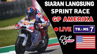 Jadwal Siaran langsung Sprint race MotoGP Amerika 2024 | MotoGP Amerika 2024 live Trans7